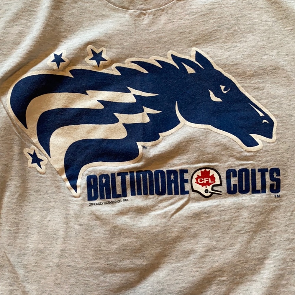 Baltimore Colts T-shirt CFL